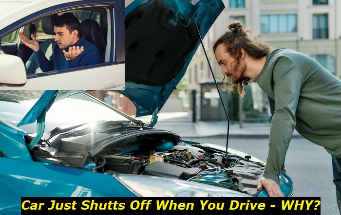 car shutts of when driving